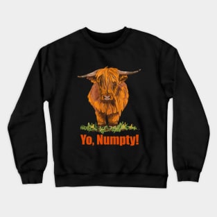 Heilan’ Coo Numpty Crewneck Sweatshirt